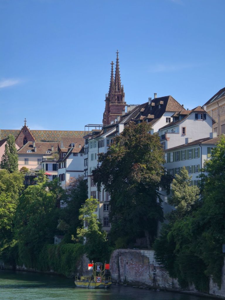 Basel Minster and the Old Town on the Rhine